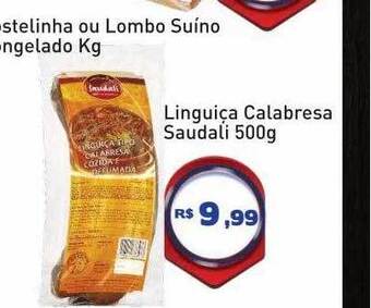 Tonin Superatacado Linguiça Calabresa Saudali oferta