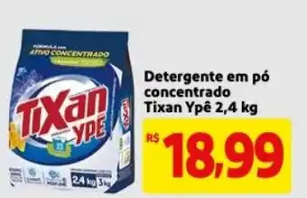 Mercado Extra Detergente em po concentrado Tixan Ype 2.4kg oferta