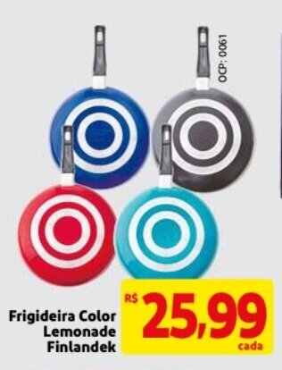 Frigideira Color Lemonade Finlandek
