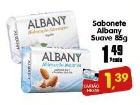 Higa's Supermercado Sabonete Albany Suave 85g oferta