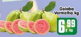 Higa's Supermercado Goiaba Vermelha 1kg oferta