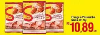 Fort Atacadista Frango a Passarinho Sadia 1kg oferta
