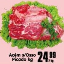 Higa's Supermercado Acem s/ Osso Picado 1kg oferta