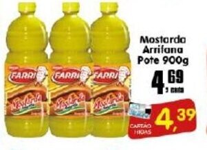 Higa's Supermercado Mostarda Arrifana Pote 900g oferta