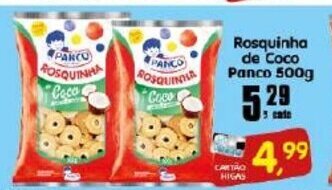 Rosquinha de Coco Panco 500g