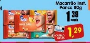 Higa's Supermercado Macarrao Inst. Panco 80g oferta