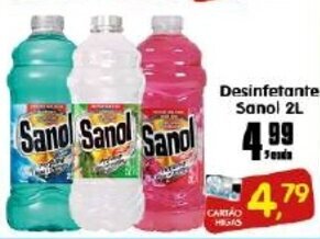 Desinfetante Sanol 2L