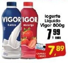 Higa's Supermercado Iogurte Liquido Vigor 800g oferta