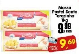 Massa Pastel Santa Terezinha 1kg