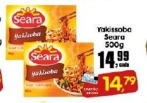 Higa's Supermercado Yakisoba Seara 500g oferta