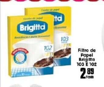 Higa's Supermercado Filtro de Papel Brigitta 103 e 102 oferta