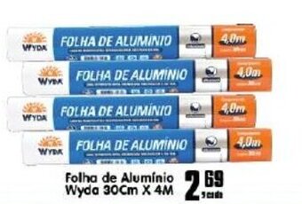 Higa's Supermercado Folha de Aluminio Wyda 30cmx4m oferta