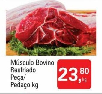 Musculo bovino resfriado peca/ pedaco 1kg
