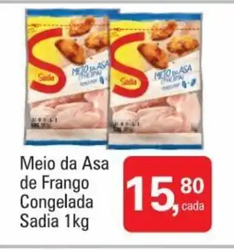 Mineirão Atacarejo Meio da Asa de Frango Cong. Sadia 1kg oferta