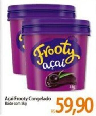 Atacadão Acai Frooty Congelado 5kg oferta
