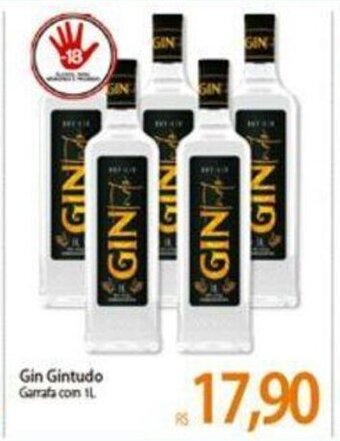 Atacadão Gin Gintudo 1l oferta