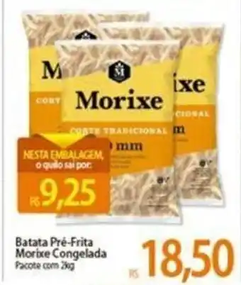Atacadão Batata Pre-Frita Morixe Congelada 2kg oferta