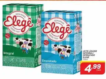GBarbosa Leite líquido elegê 1l oferta