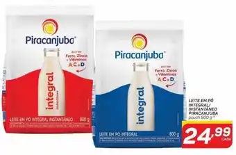 Leite em pó piracanjuba 800g