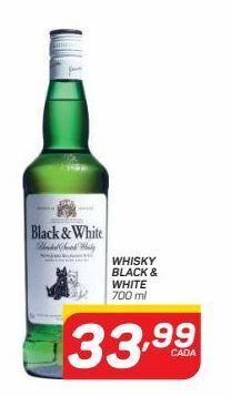 Whisky black & white 700ml