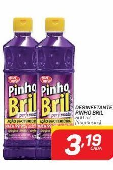 Desinfetante pinho bril 500ml