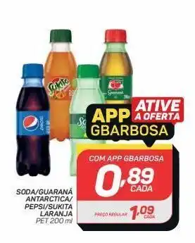 GBarbosa Soda antarctica 200ml oferta