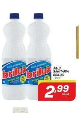 Água sanitária brilux 1l