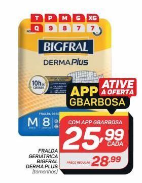 GBarbosa Fralda geriatrica bigfral oferta
