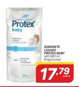 Sabonete líquido protex baby