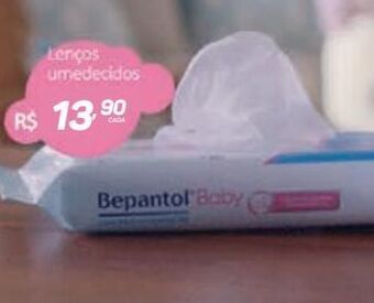Lenços umedecidos bepantol