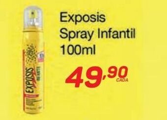GBarbosa Exposis spray infantil 100ml oferta