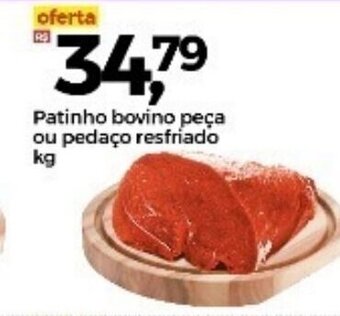 Frangolândia Patinho Bovino peca ou pedaco resfriado 1kg oferta