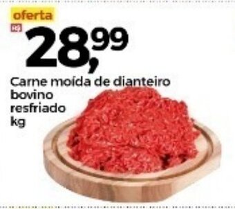 Frangolândia Carne Moida de Dianteiro Bovina resfriado 1kg oferta