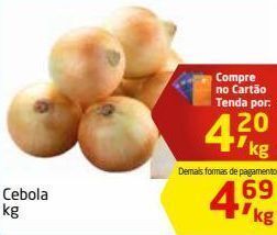 Tenda Atacado Cebola kg oferta