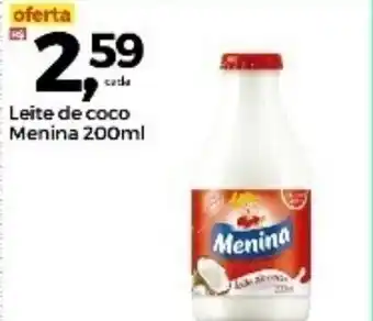Frangolândia Leite de Coco Menina 200ml oferta