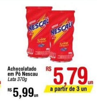Fort Atacadista Achocolatado em po Nescau 370g oferta