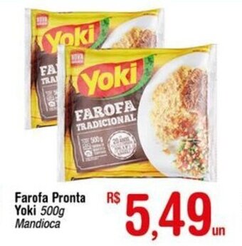 Fort Atacadista Farofa Pronta Yoki 500g oferta