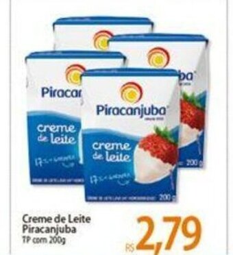 Atacadão Creme de Leite Piracanjuba 200g oferta