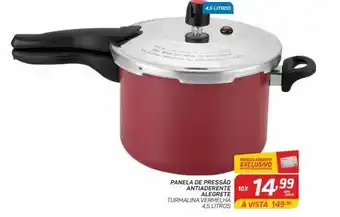 GBarbosa Panela de pressão alegrete 45l oferta