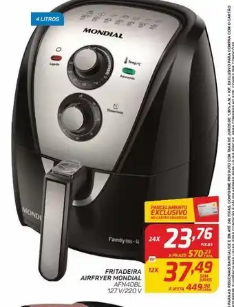 GBarbosa Fritadeira airfryer mondial oferta