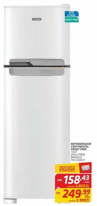GBarbosa Refrigerador continental oferta