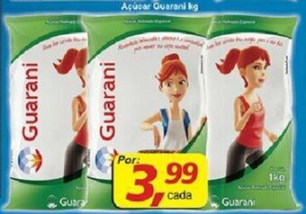 Supermercados Guanabara Acucar Guarani 1kg oferta