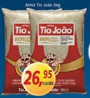 Supermercados Guanabara Arroz Tio Joao 5kg oferta