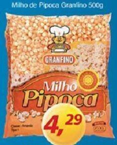 Supermercados Guanabara Milho de Pipoca Granfino 500g oferta