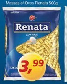 Supermercados Guanabara Massa c/ Ovos Renata 500g oferta