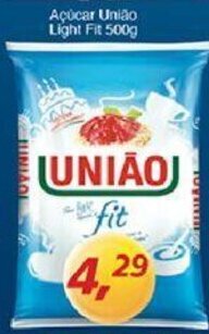 Supermercados Guanabara Acucar Uniao Light Fit 500g oferta