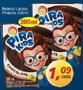 Bebida Lactea Pirakids 200ml
