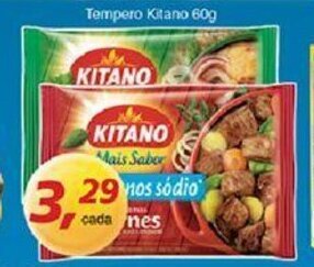 Supermercados Guanabara Tempero Kitano 60g oferta