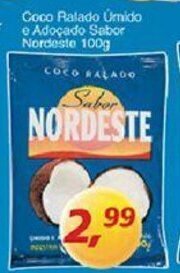 Supermercados Guanabara Coco Ralado Umido e Adocado Sabor Nordeste 100g oferta