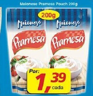 Supermercados Guanabara Maionese Pramesa pouch 200g oferta